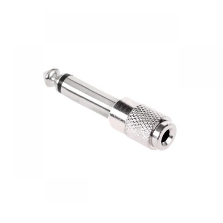 Adapter Jack 3,5mm F - Jack 6,3mm M mono