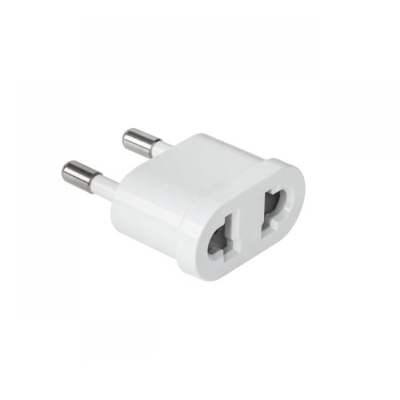 Wtyk AC PL - GN.USA białe