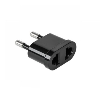 Wtyk AC PL - GN.USA czarny