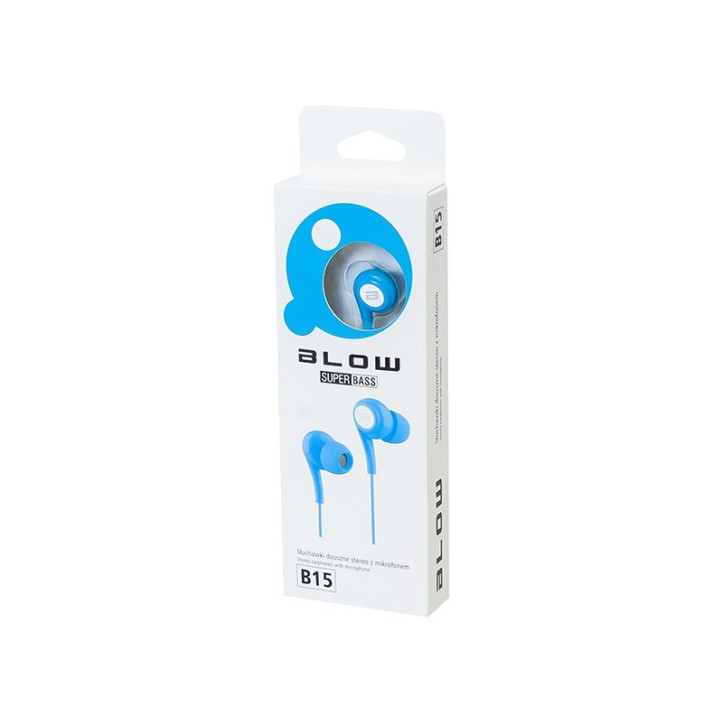 Słuchawki Douszne BLOW B-15 BLUE
