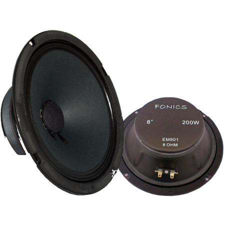 Głośnik Fonics 8 Cali EM 801, 8ohm