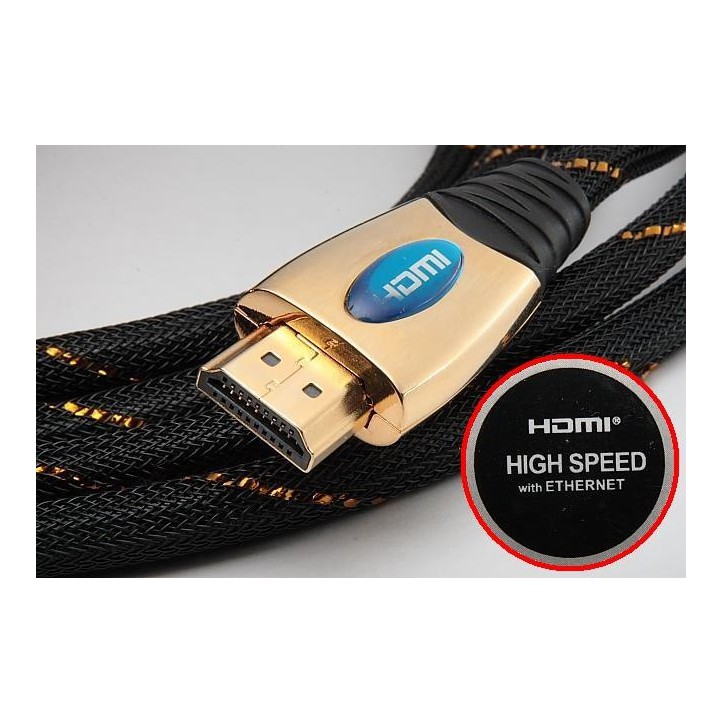 Kabel HDMI - HDMI Ver 1.4 HIGH SPEED ETHERNET 3m
