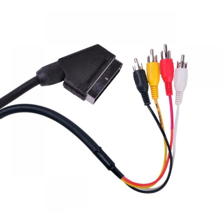 Kabel EURO - 4x RCA 1,2m