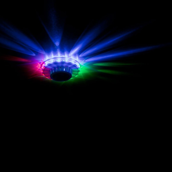 LED SUNFLOWER LIGHT - BLACK