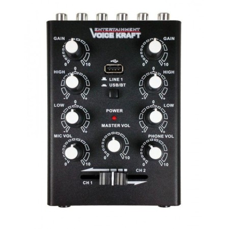 Mikser Voice Kraft VK-500BT Mini Mikser 2 Kanały USB BT