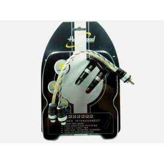 Rozdzielacz przewodów sygnałowy RCA-Y Y-żeński: 1 wtyk / 2 gniazda