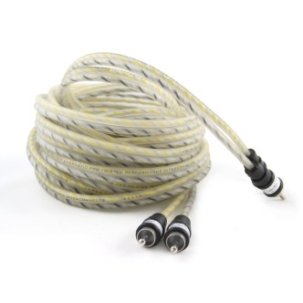 Przewód (kabel) sygnałowy RCA 2-kanałowa skrętka z miedzi beztlenowej OFC, długość 3m