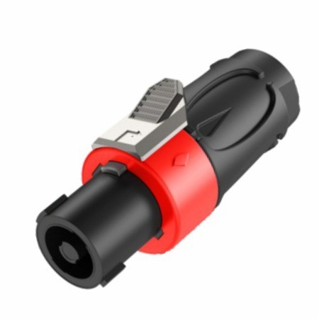 Wtyk głośnikowy Speakon RS4F-N-RD