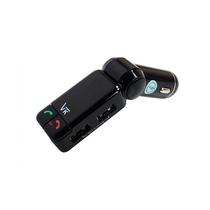 Transmiter FM Bluetooth USB Voice Kraft BC 06