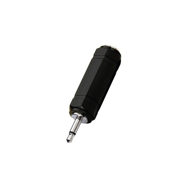 Przejściówka Wtyk 3.5mm mono na gniazdo 6.3mm mono