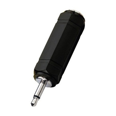 Przejściówka Wtyk 3.5mm mono na gniazdo 6.3mm mono