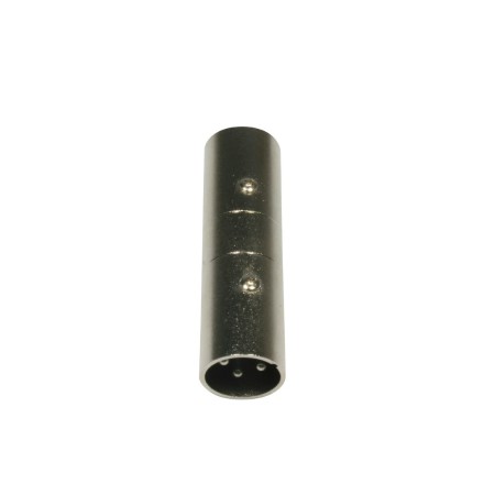 Adapter XLR męski - XLR męski