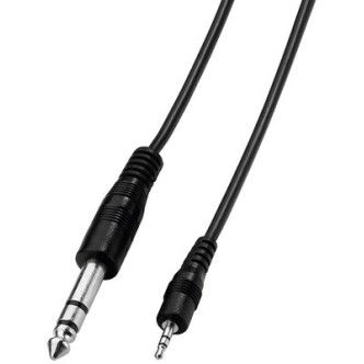Kable połączeniowe audio 1 x wtyk 2.5mm stereo na 1 x wtyk 6.3mm stereo