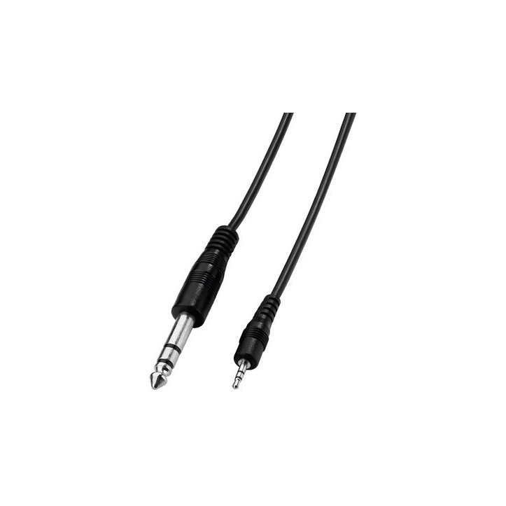 Kable połączeniowe audio 1 x wtyk 2.5mm stereo na 1 x wtyk 6.3mm stereo