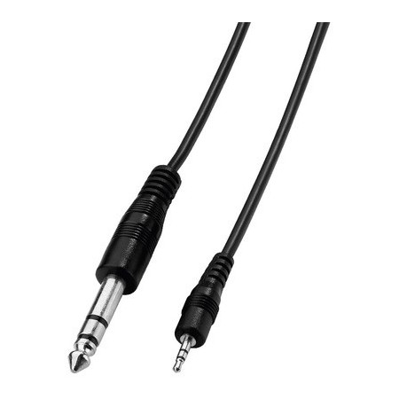 Kable połączeniowe audio 1 x wtyk 2.5mm stereo na 1 x wtyk 6.3mm stereo