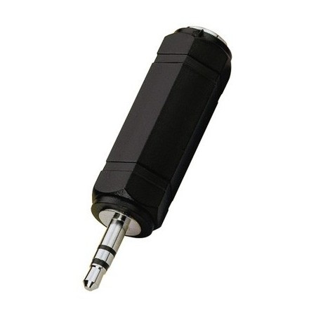Przejściówka Wtyk 3.5mm stereo na gniazdo 6.3mm stereo