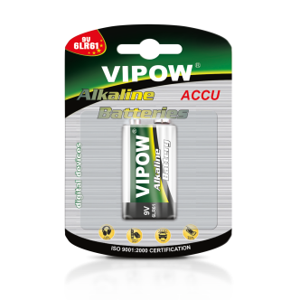 Baterie Alkaliczne VIPOW 9V 6LR61