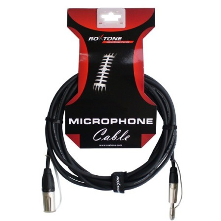 Kabel mikrofonowy XLR męski - Jack 6,3mm DMXJ250L1
