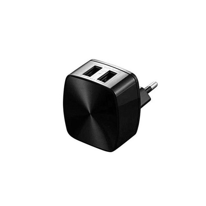 Ładowarka sieciowa - 2xUSB 2,4A RP-U215 + kabel lightning Biały