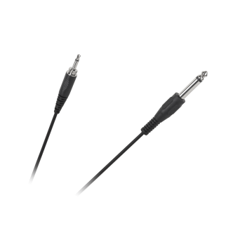 Kabel Mały Jack Gwint - Duży Jack WT 2m