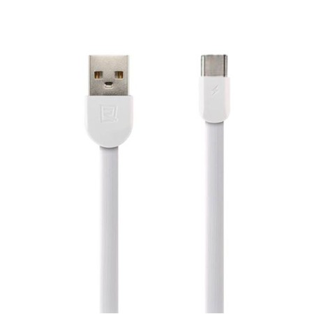 Ładowarka sieciowa - 2xUSB 2,4A RP-U215 + kabel Typ C Biały