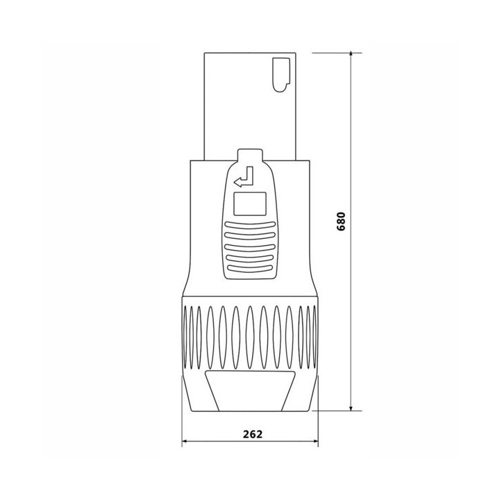 Wtyk głośnikowy Speakon RS4F-N-GN