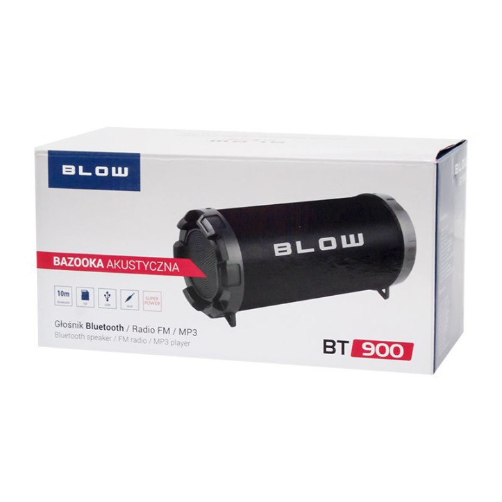Głośnik bluetooth BAZOOKA BT900 USB SD MP3 Radio FM