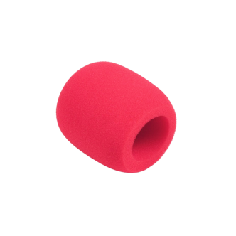 Gąbka mikrofonowa czerwona