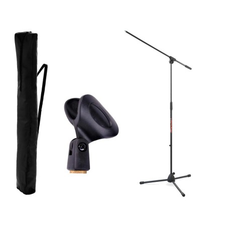 Statyw mikrofonowy MIC-5C + uchwyt + pokrowiec