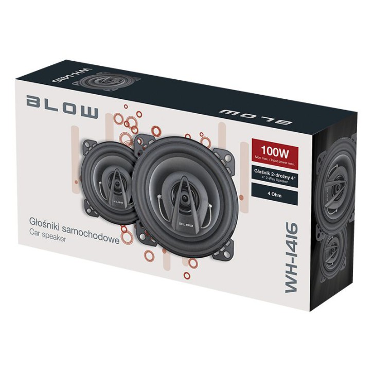 Głośniki BLOW WH-1416 4 Cale / 10 cm