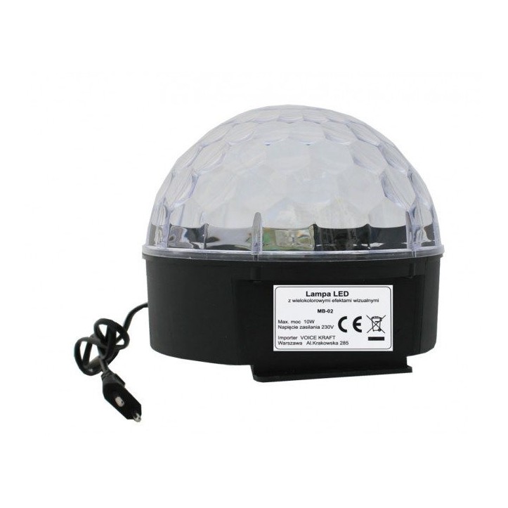 Kula LED z 3 kolorowymi efektami Kula LED z 3 kolorowymi efektami