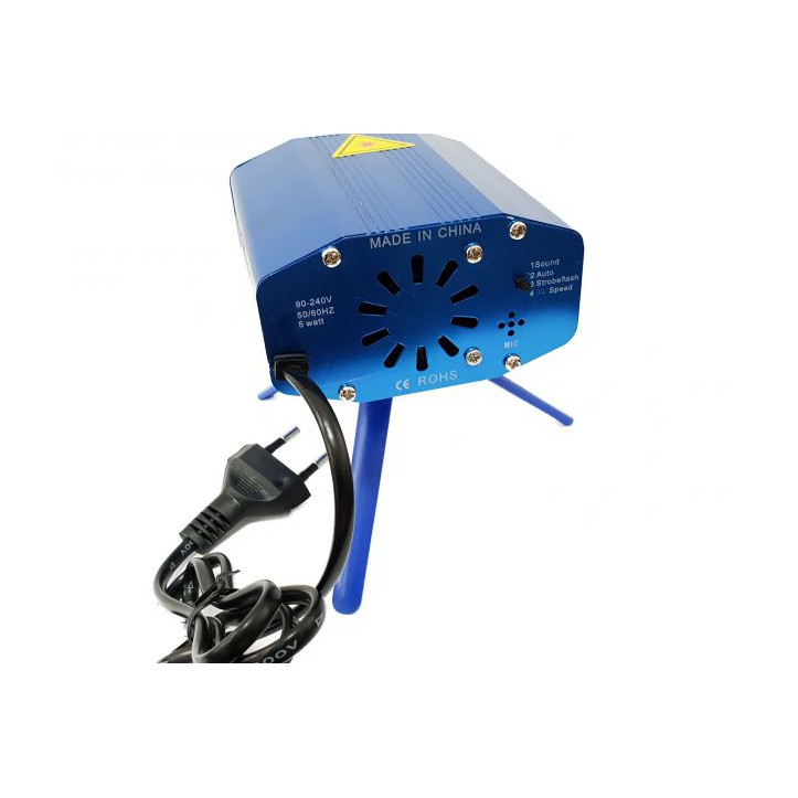 LED Derby mini efekt + Projektor Laserowy MIX