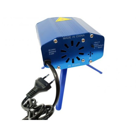 LED Derby mini efekt + Projektor Laserowy MIX