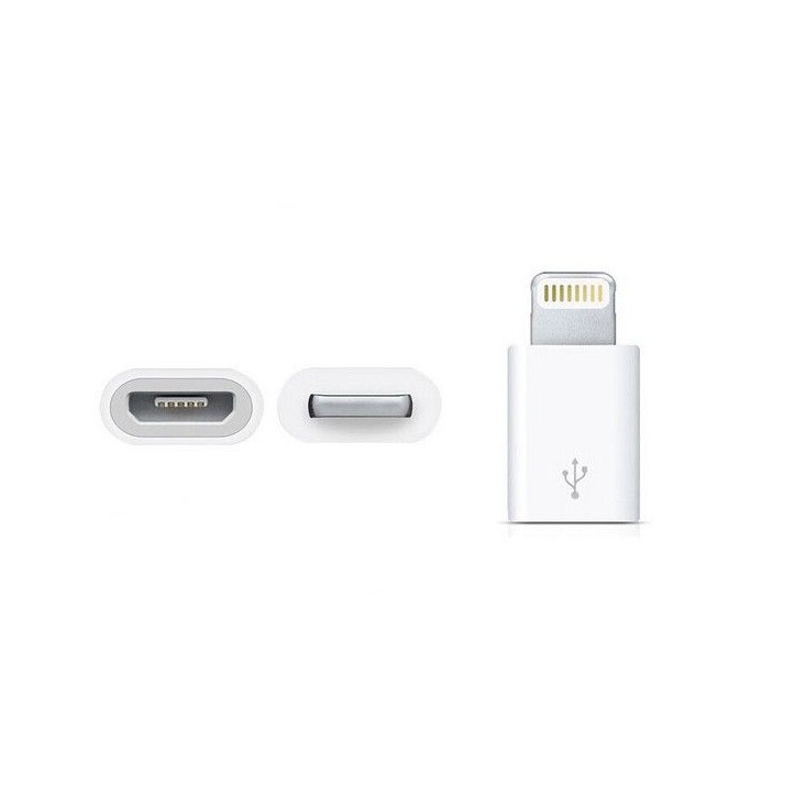 Adapter przejściówka micro USB do iPhone 5 6 7