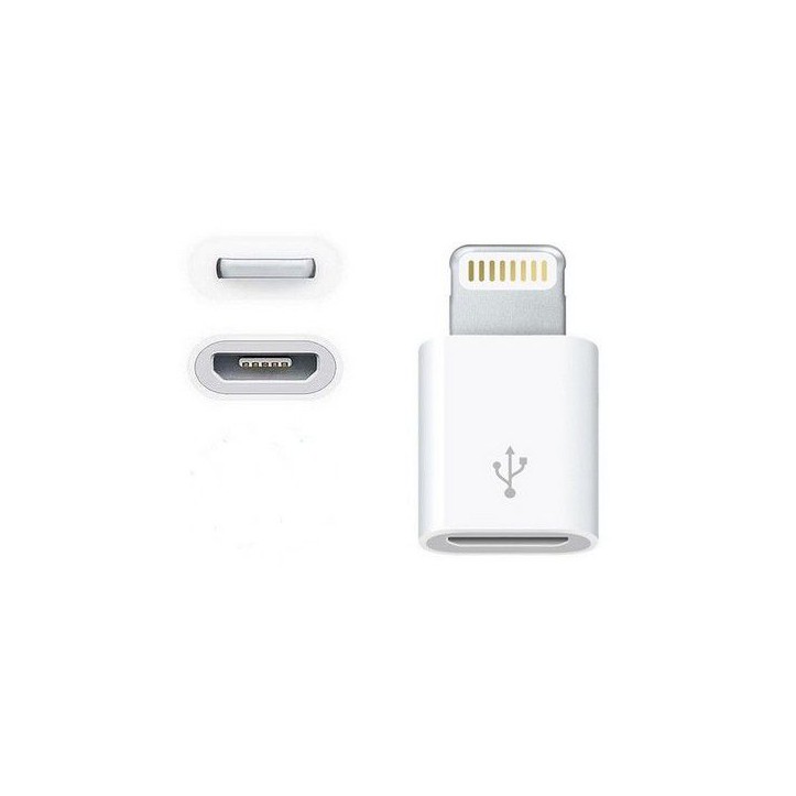 Adapter przejściówka micro USB do iPhone 5 6 7