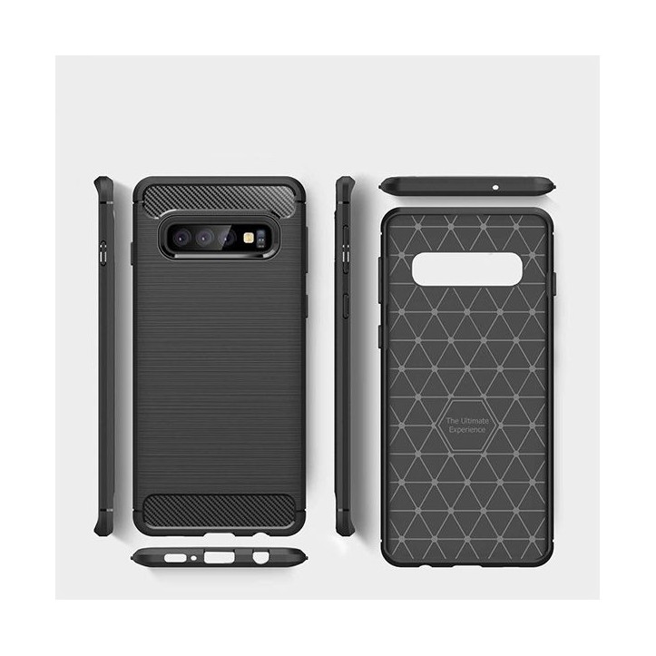 Back Case CARBON - SAM G965 GALAXY S9 PLUS Czarny