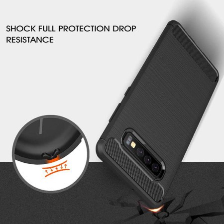 Back Case CARBON - IPHONE 6/6S Czarny