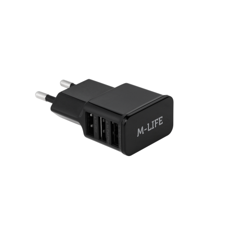 Ładowarka sieciowa M-LIFE 3xUSB 3000 mA