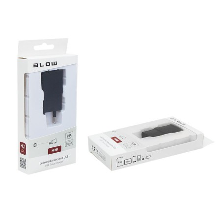Ładowarka sieciowa z gn. USB 2.1 A H 21 B