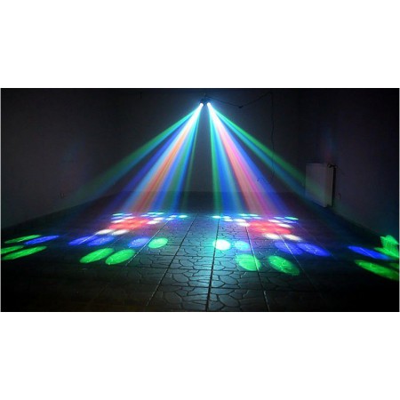 LED efekt Airship Double + Laser red i green