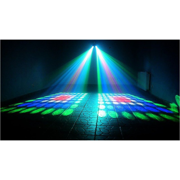 LED efekt Airship Double + Laser red i green