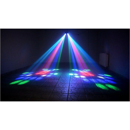 LED efekt Airship Double + Laser red i green
