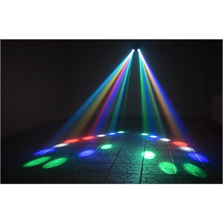 LED efekt Airship Double + Laser red i green