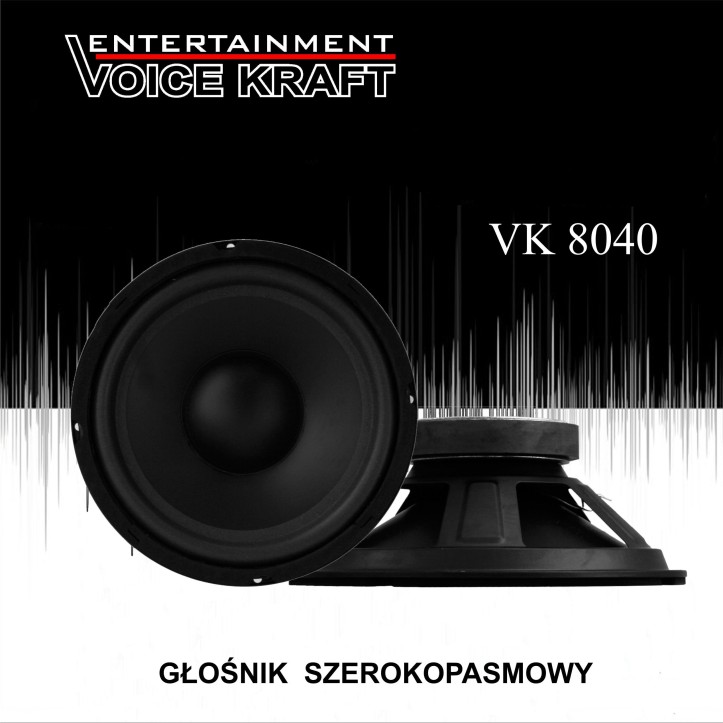 Głośnik niskotonowy 20cm 4 ohm