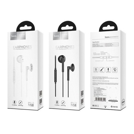 Hoco M53 Exquisite Sound Słuchawki douszne mikrofon jack