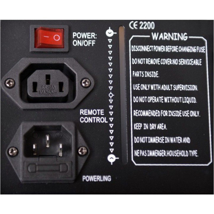 LIGHT4ME S 400W wydajna wytwornica dymu pilot