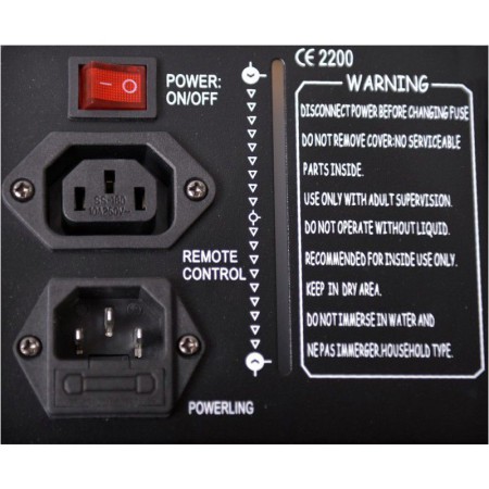 LIGHT4ME S 400W wydajna wytwornica dymu pilot