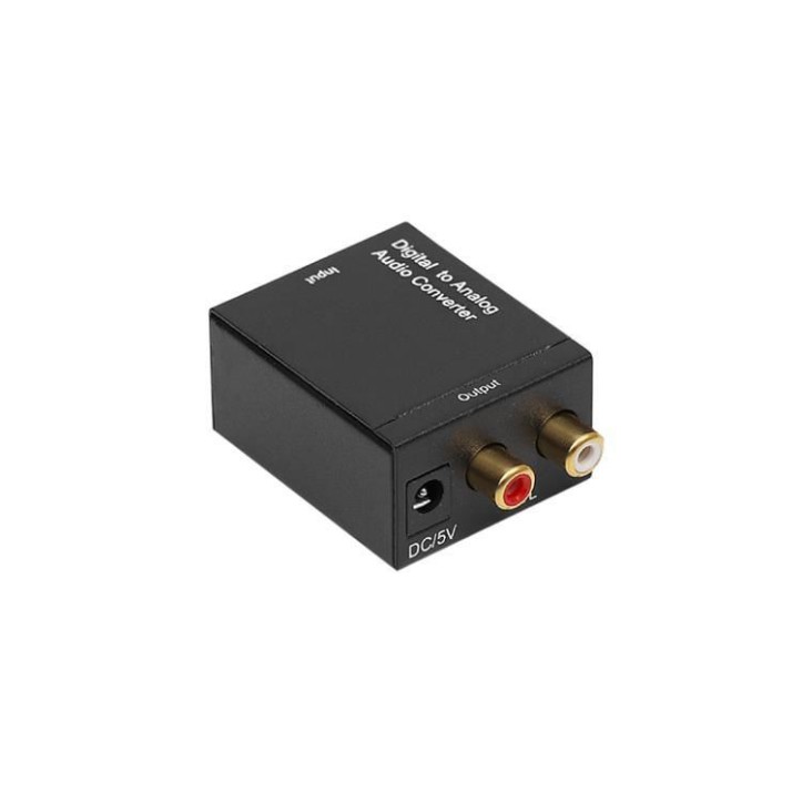 Konwerter optyczny sygnału audio OPTICAL na RCA