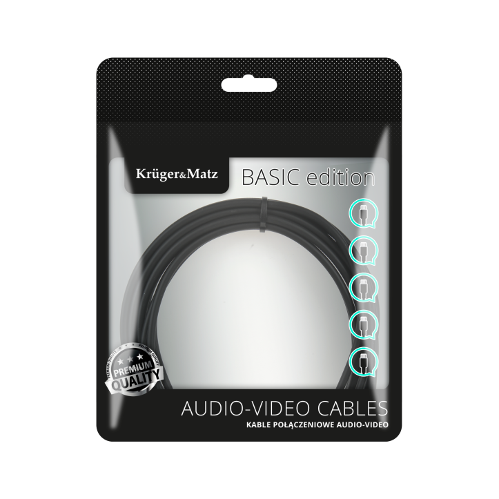 Kabel optyczny 0,5m Kruger&Matz Basic