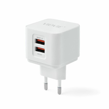 Ładowarka sieciowa VIDVIE PLE207 2.4A 2xUSB + kabel MicroUSB